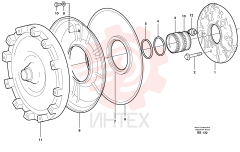 Flange screw