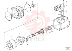Гидронасос (основной насос) VOE 15020177