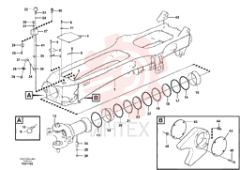 Rear frame VOE 15068244