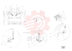 Hydraulic control RM 80744188