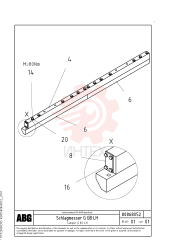 Винт шестигранник RM 96721501 (2)