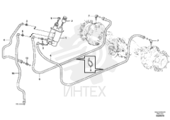 Кольцо уплотнительное (О-кольцо) VOE 968207 (2)
