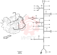 Cable harness
