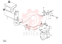 Flange screw VOE 968589 (2)