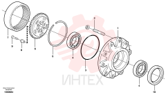 Ступица колеса VOE 11988622