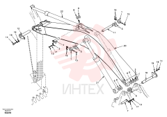 Гидроцилиндр стрелы VOE 14505440 (1)
