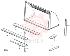 Нож ковша VOE 4859527 (2)