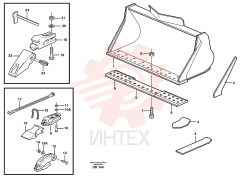 Зуб ковша VOE 11011511 (3)