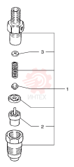 Форсунка топливная (инжектор) PJ 7413007 (1)