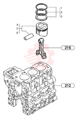 Piston rings (kit)