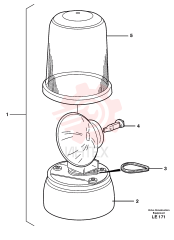 Rotating Beacon VOE 11039291
