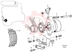 Alternator VOE 1089862 (2)