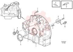Flange screw VOE 13966363