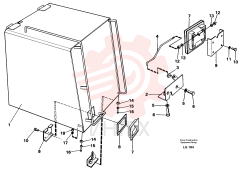 Lock nut VOE 13963103