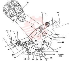Suction pipe VOE 14238096 (1)