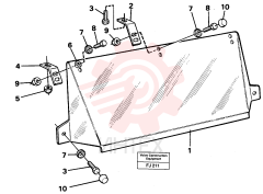Sun visor VOE 14250507 (1)