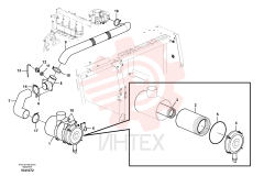 Air cleaner VOE 14510586
