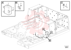 Washer pump VOE 14529143