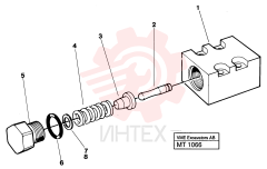 Pressure limiting valve VOE 14234430