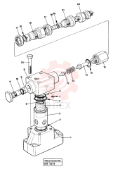 Pressure limiting valve VOE 14241445