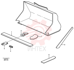 Нож ковша