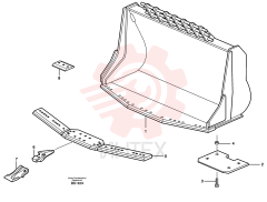 Нож ковша VOE 11111126