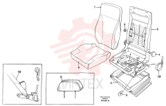 Seat cushion VOE 14214631