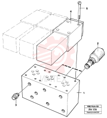 Valve body VOE 14244435