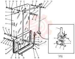 Lock arm VOE 14245072