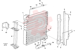 Hinge flange