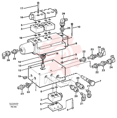 Sealing kit VOE 14267252