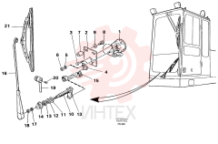 Wiper motor VOE 4803421