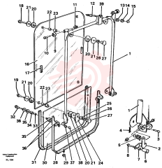 Windshield VOE 14245069