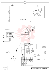 Coded keypad kit