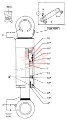Offset cylinder