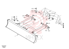 Лезвие отвала (аутригера)