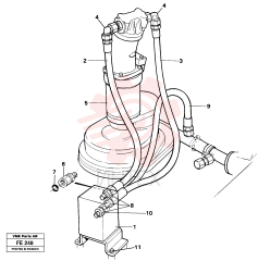 Restricting washer