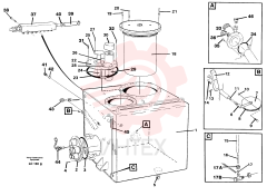 Hydraulic fluid tank