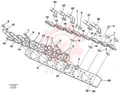 Кольцо уплотнительное VOE 14215716 (2)