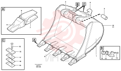Ковш VOE 14343284