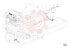 Reversing warning unit VOE 11039563