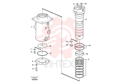 Шарнир поворотный VOE 14538696