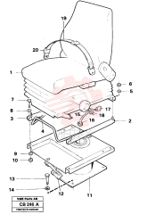 Operator's Seat VOE 11007324