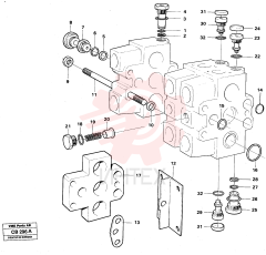 Sealing kit VOE 6213013