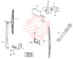 Wiper motor VOE 11039527 (1)