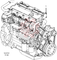 Двигатель в сборе VOE 11033865
