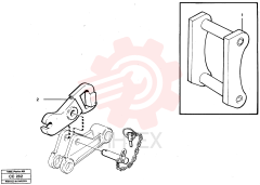 Lifting hook VOE 11082371