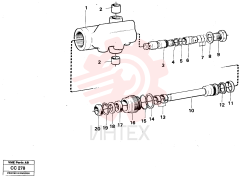 Lock cylinder VOE 11088516