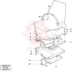 Seat VOE 11007326