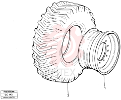 Wheel VOE 11045001